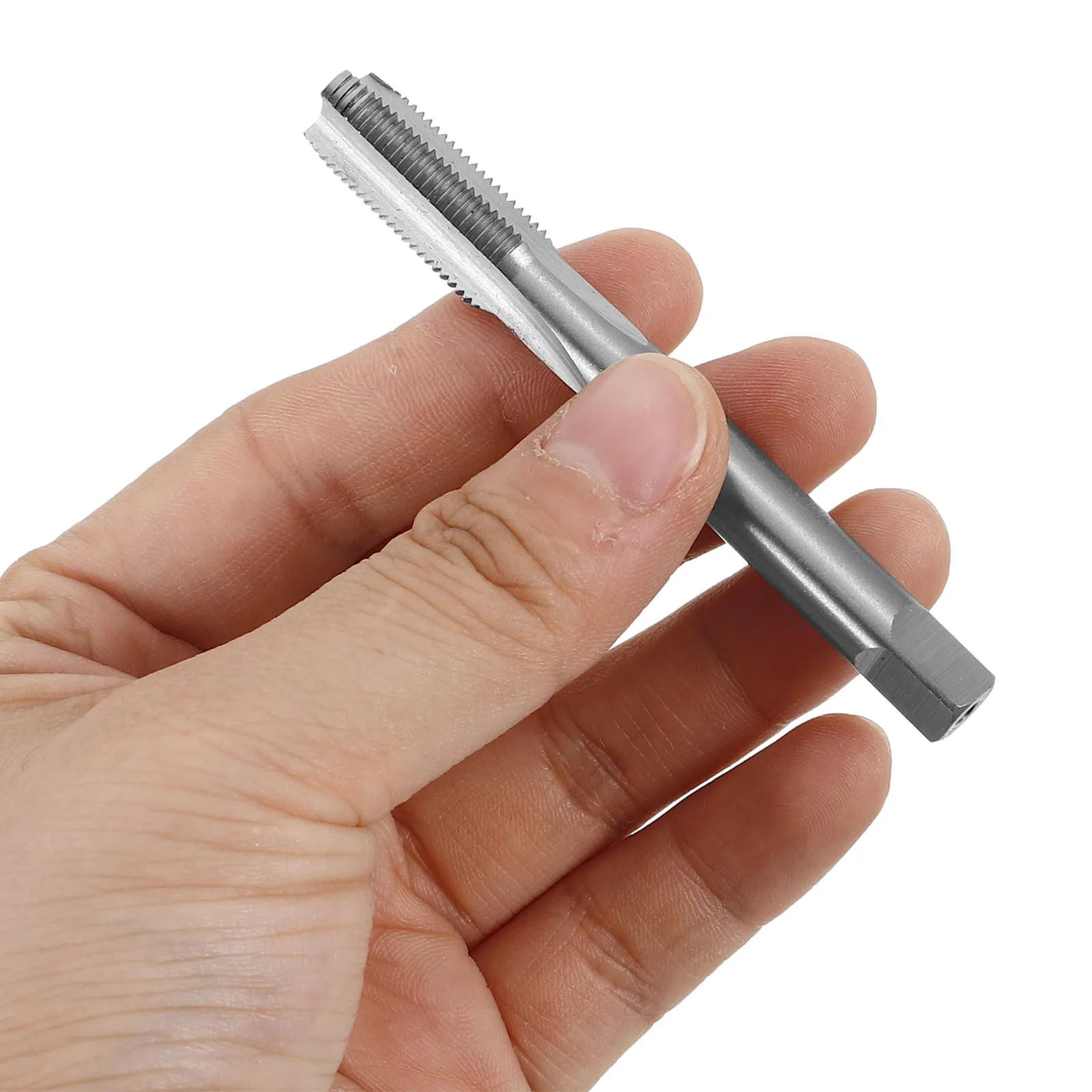 Set di matrici per maschi in acciaio Kit di strumenti per maschiatura filettatura Palmare Filettatura di precisione Riparazione Macchina Rubinetto per vite Fustelle rotonde Rubinetti Muore