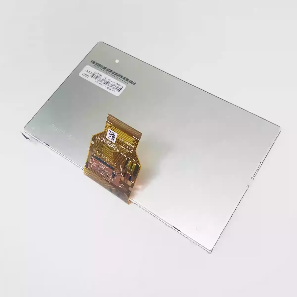 7.0 Inch 800*480 DJ070NA-03J Wide-temperature High-brightness LCD Display Replacement Panel 50 Pins in Stock