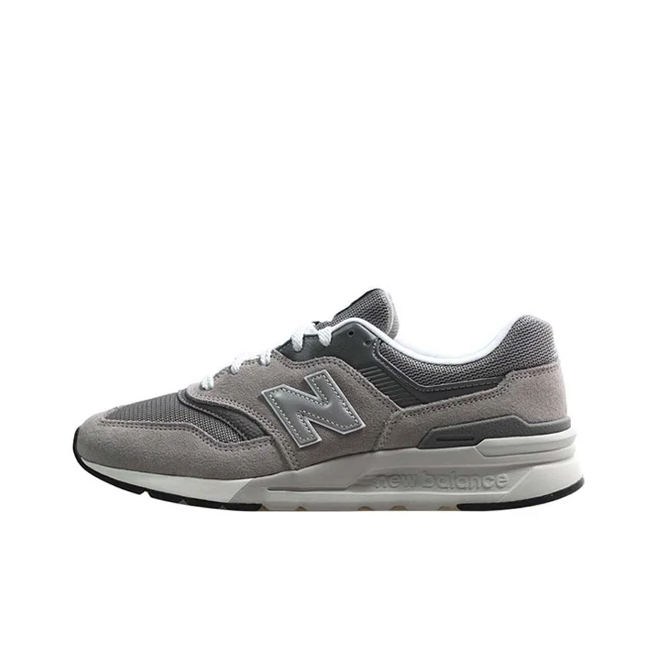 حذاء New Balance NB 997 HCA نسيج مريح وعصري ومقاوم للاهتراء وقصة منخفضة للحياة والترفيه للرجال والنساء باللون الرمادي