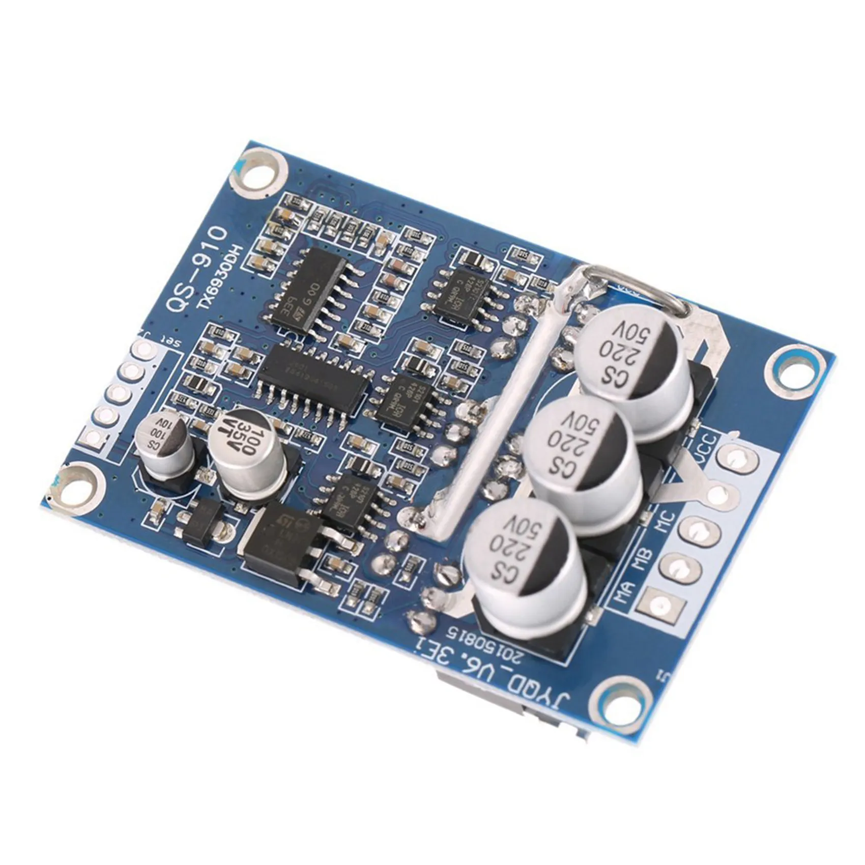 DC 12V-36V 500W Brushless Motor Controlador sem Hall PWM Controle Equilibrado Car Driver Board Uso durável