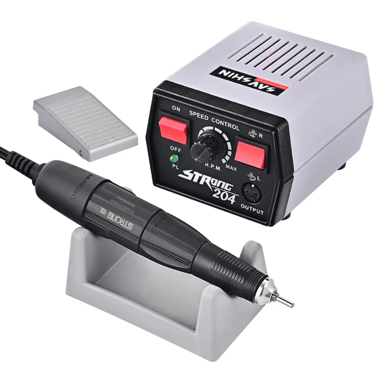 Saeshin Strong 204+102L Dental Micromotor Polishing Drilling Equipment Professional Oral Care Tool