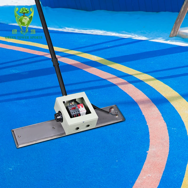 【HOT】Outdoor Rubber Granules Playground Paving Tool Heating Plate Manual Heating Plate
