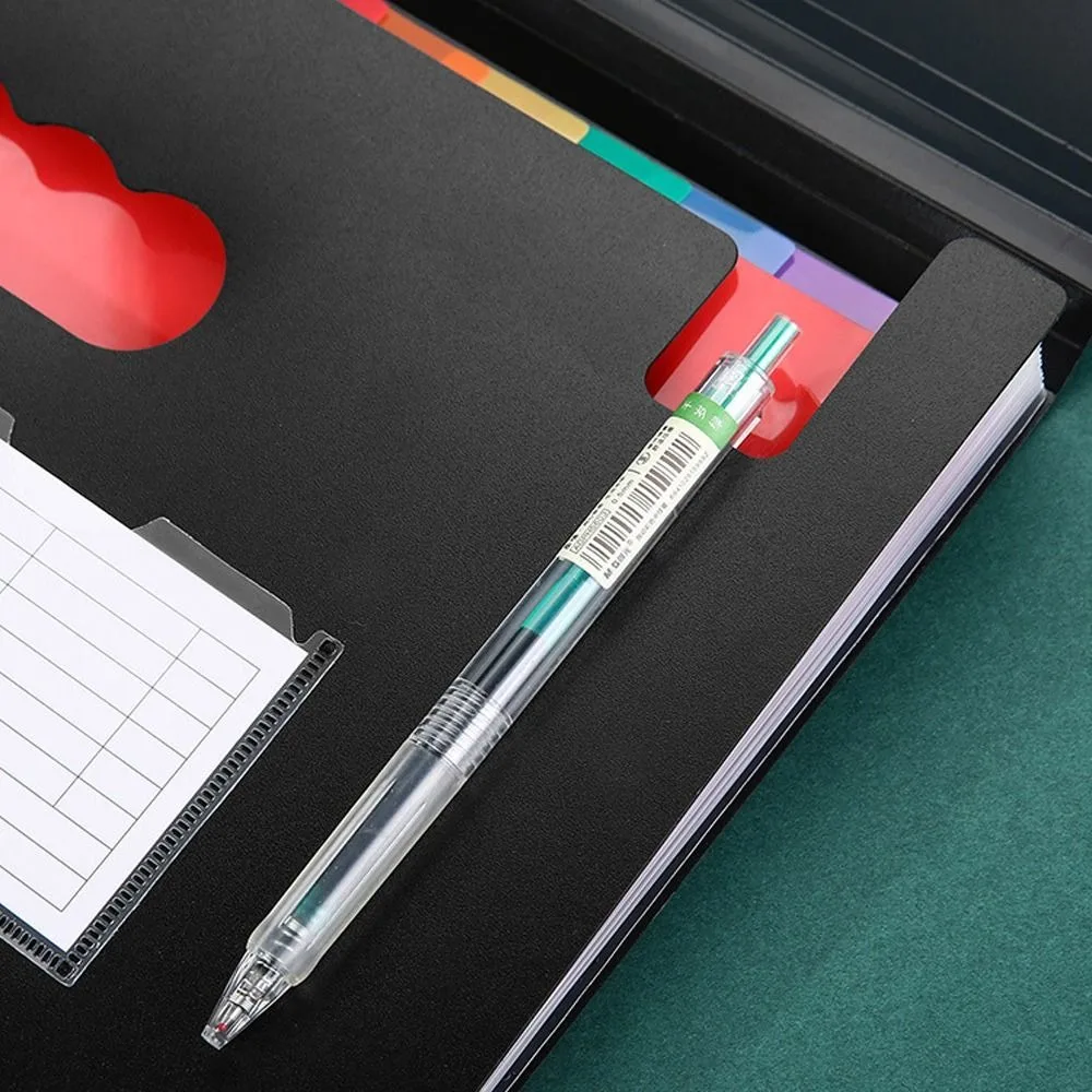 Versatile 13/25 Pockets Expanding File Box A4 Expanding Capacity Accordion File Folder Multi-Layer File Bag Office