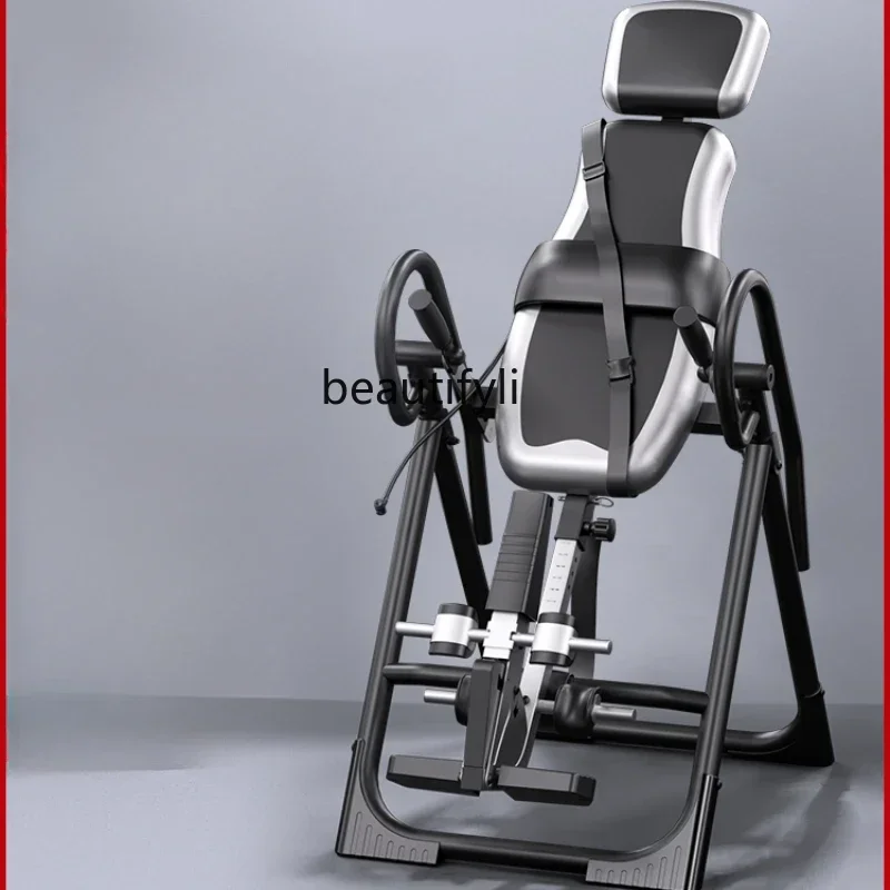 

lt Belly Contracting Inverted Artifact Inversion Table Inverted Stool Yoga Aid Healthy Upside down Stretching