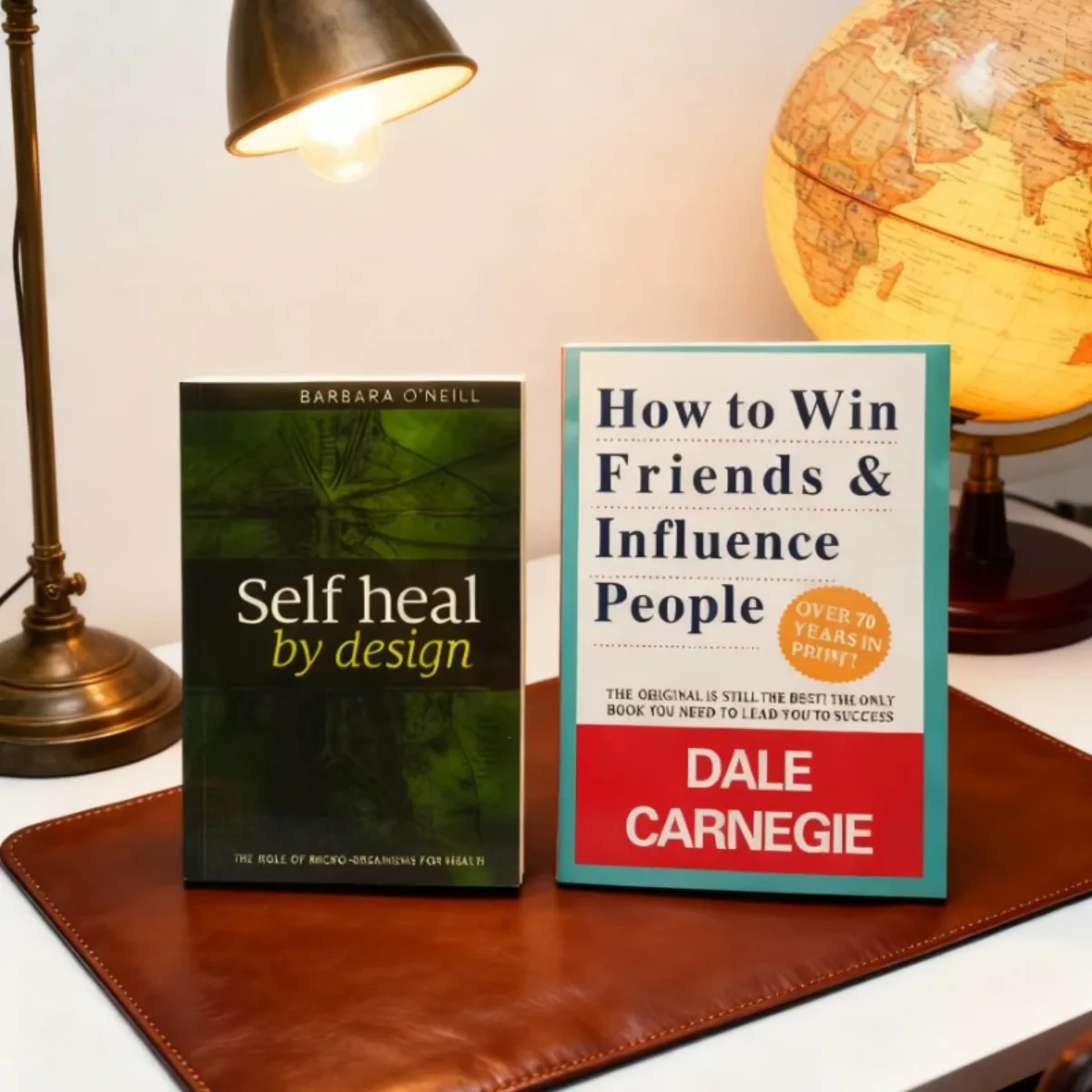 

《How To Win Friends & Influence People》+《Self Heal By Design》Two Books Set - Authentic Connection & Self Healing Framework