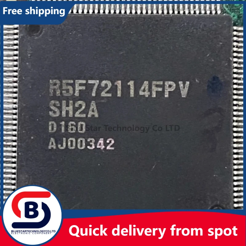 

Free Shipping 5pcs/lots R5F72114FPV R5F72114 TQFP-144 NEW IC In stock!