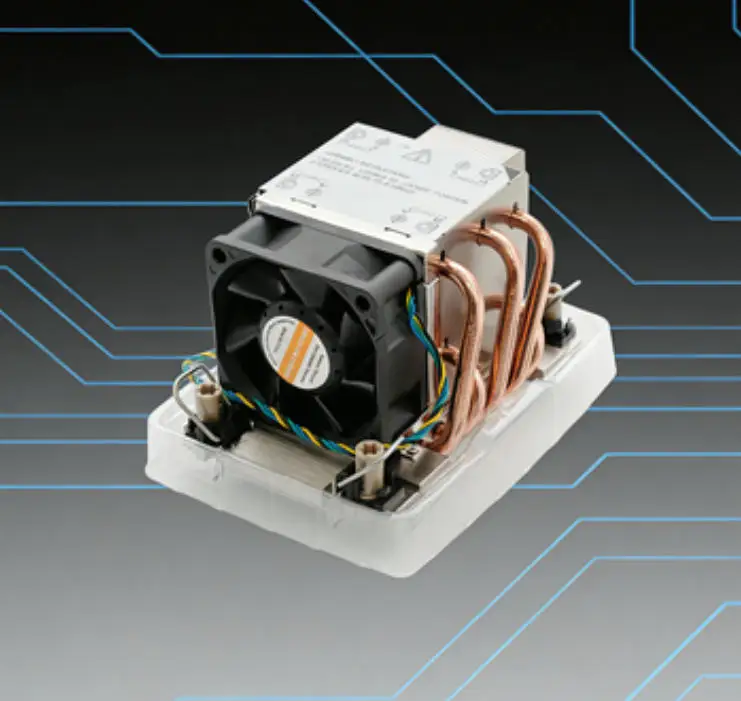 New 2U LGA4677 LGA4710 Server Heatsink Active Server 4677 4710 CPU Cooler TDP 400W