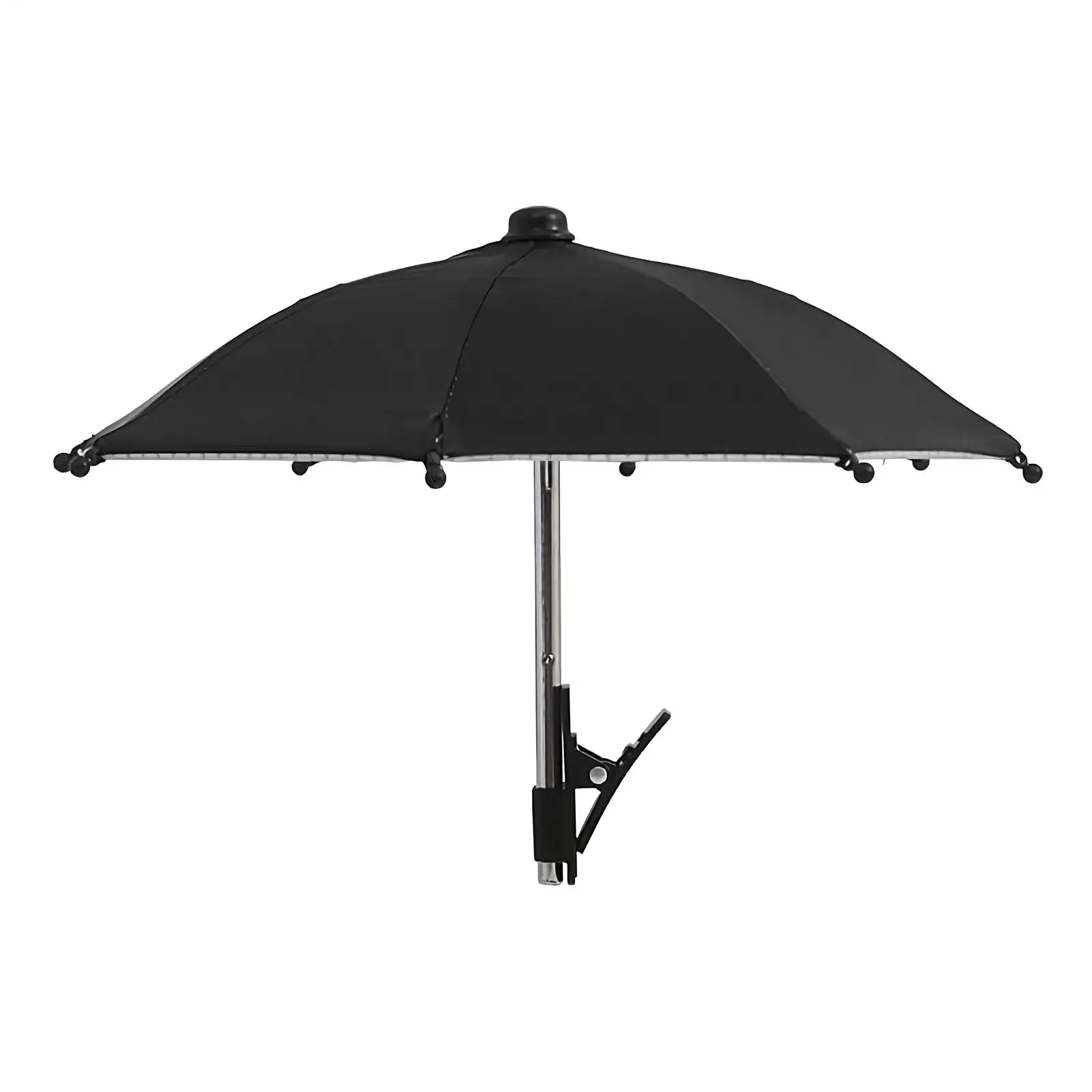 Phone Umbrella Adjustable Phone Umbrella With Clip UV Resistant Phone Sunshade Anti Reflective Phone Sunshade