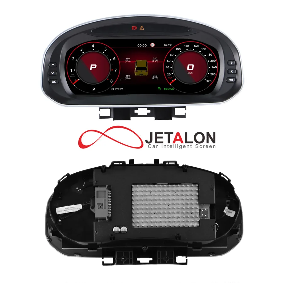 10.25 Inch for Volkswagen Jetta 2013-2019 Virtual Cockpit Digital LCD Instrument Cluster Speedometer Dashboard Screen