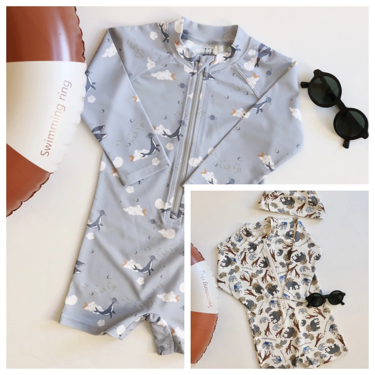 

Купальный комбинезон с длинными рукавами для мальчиков, быстросохнущий, с защитой от солнца, для детей 0-8 лет, для отдыха на природе и в горячих источниках