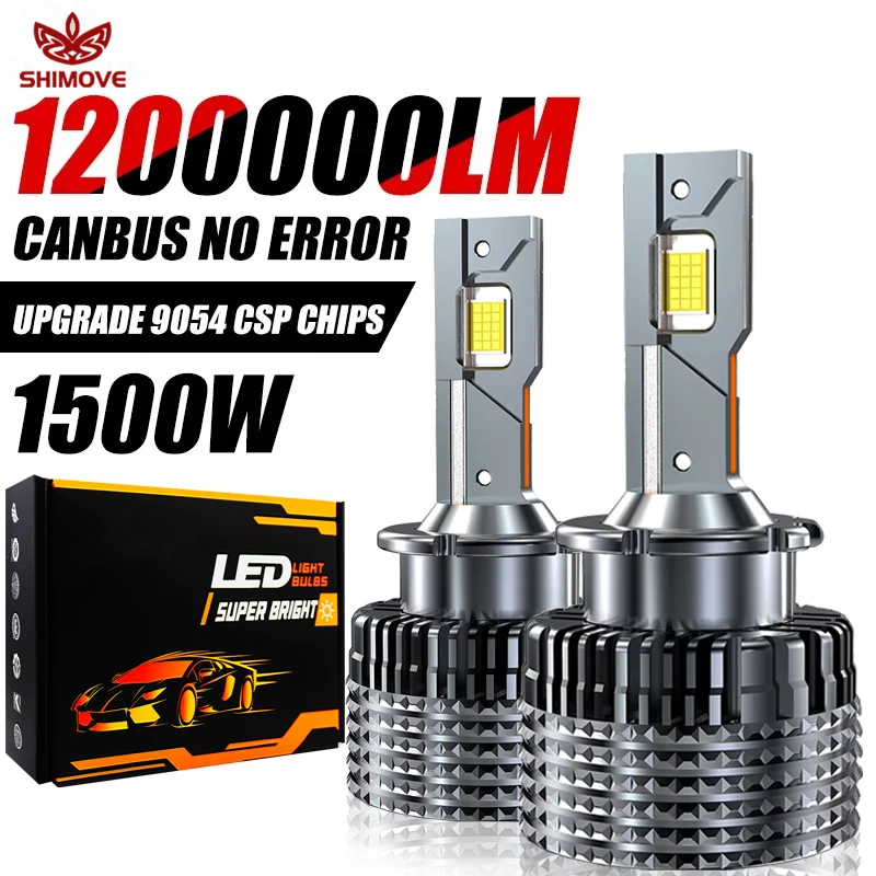 

D2S D4S D2R LED Headlight HID D1S D3S Plug&Play LED Headlamp D4R Bulb D1R D4R Xenon Car Light Canbus 6500K Turbo Lamp 1200000LM