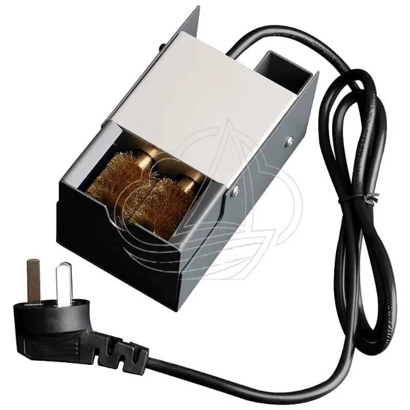 2PCS Soldering Iron Tip Cleaning Brush Copper Wire Brush Solder Tip Cleaner for Oxide Removal Welding Repair Accessory
