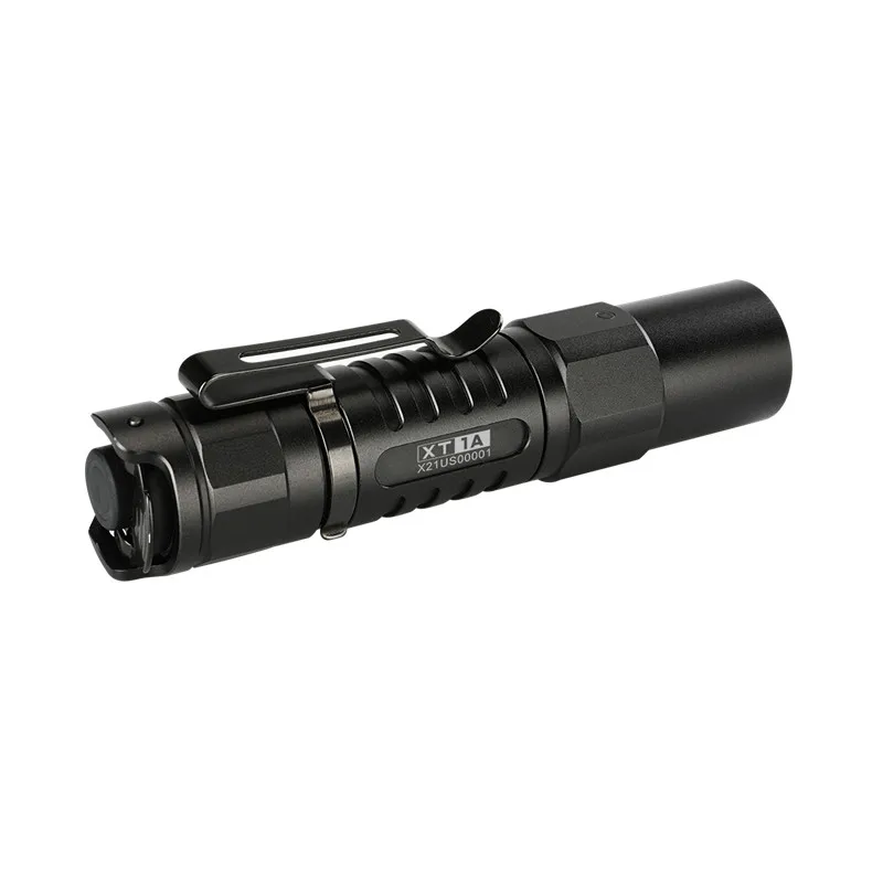 Klarus-linterna LED XT1A CREE XP-L HD V6, de 1000 lúmenes, recargable por USB, con batería portátil, luz táctica EDC