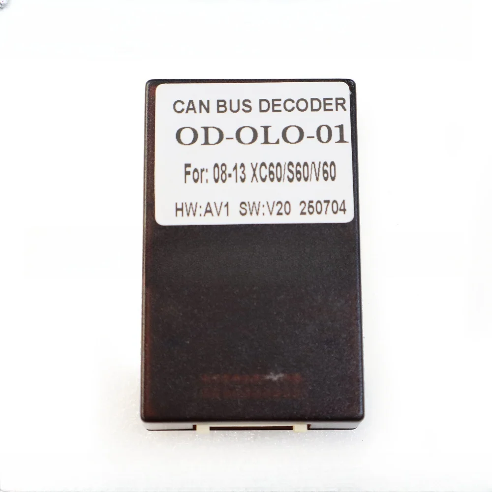 Canbus صندوق فك OD-OLO-01 لفولفو S60 XC60 V60 2008-2013 أندرويد 2 الدين ستيريو السيارة 16 دبوس سلك تسخير محول كابل الطاقة