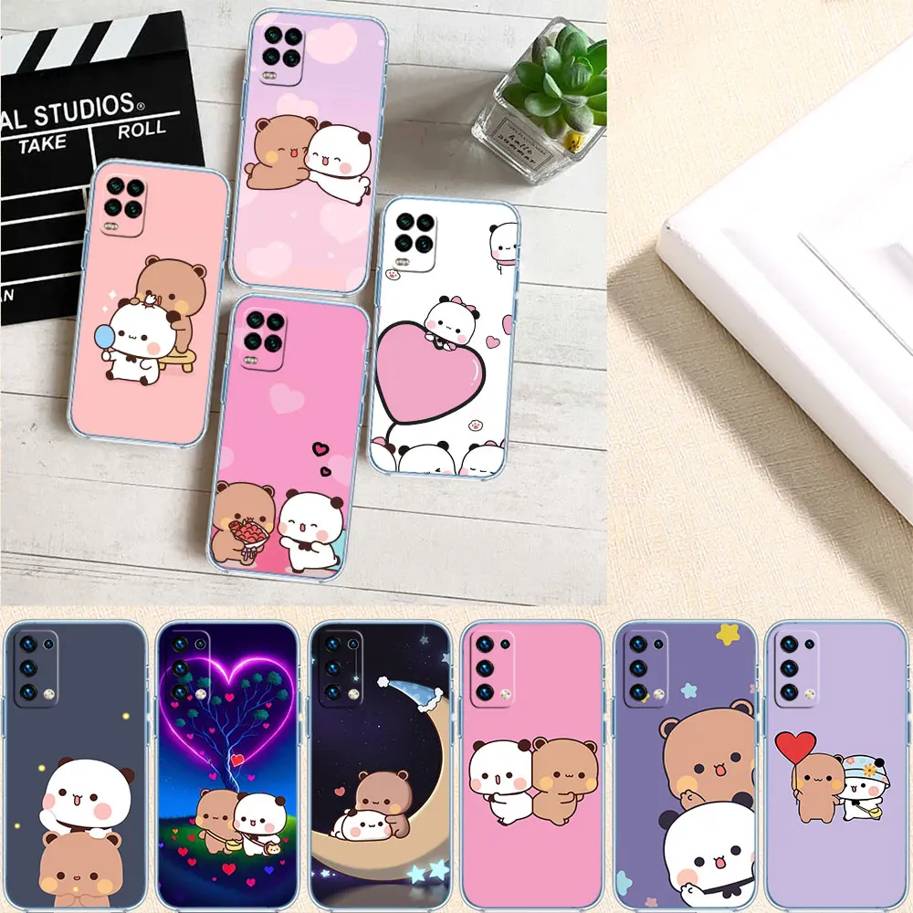 CJ21 BUBU DUDU Soft Shell Transparent Phone Case for Samsung Galaxy A04 A04S A14 A23 A34 A54 M23 M33 M52 M53