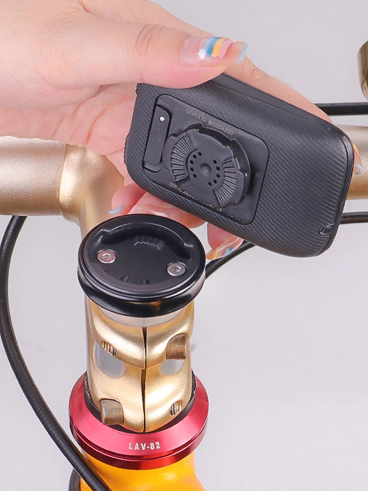 Bicycle Handlebar Mount Code Holder Waterproof MTB Bike Code Meter Fixing Base Lightweight Outdoor Bicycle Accessories