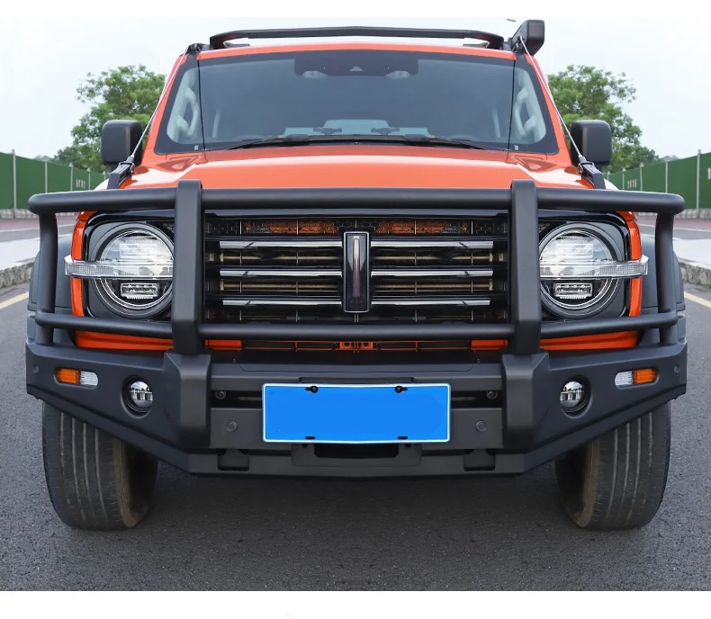 

New Australian-Style Front Bumper For Tank 300 Manganese Steel And Aluminum Alloy Bull Bar Car Parts