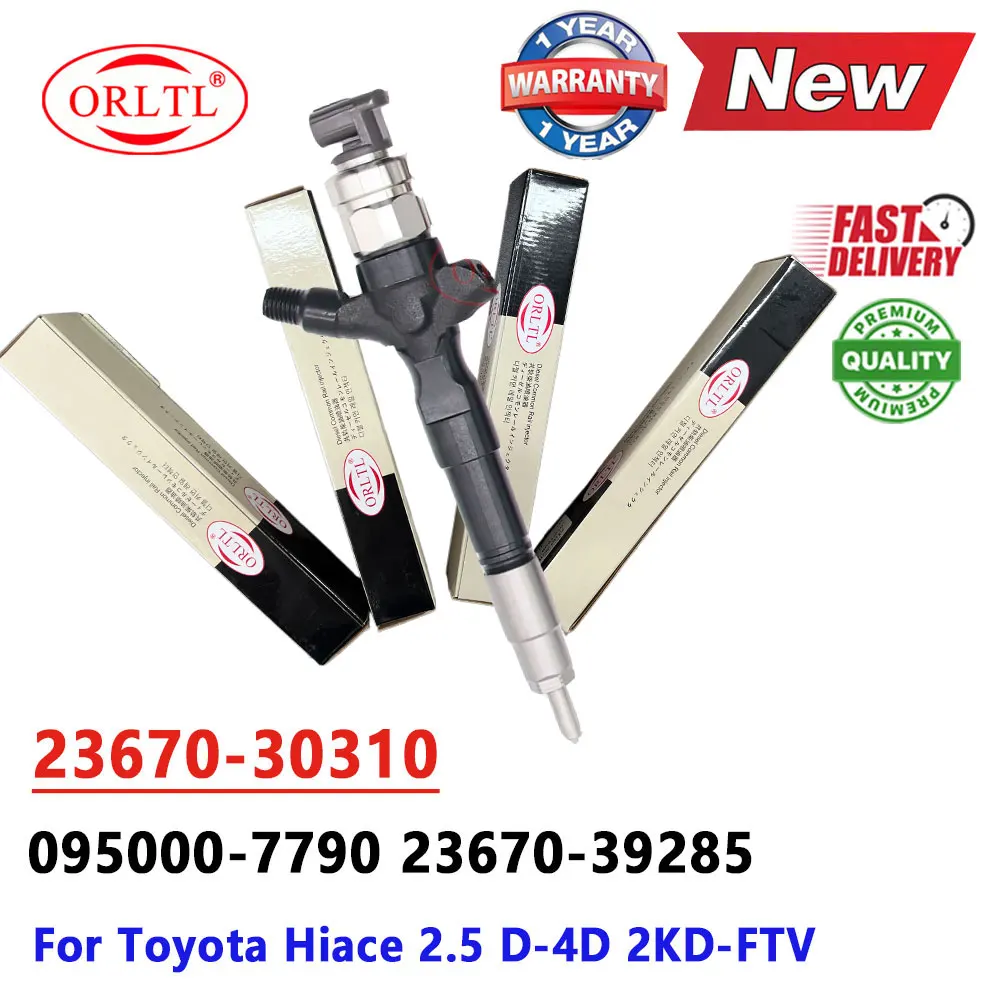 

NEW 23670-30310 For Toyota Hiace 2.5 D-4D 2KD-FTV 2367030310 095000 7790 Genuine Fuel Injector Nozzle 0950007790
