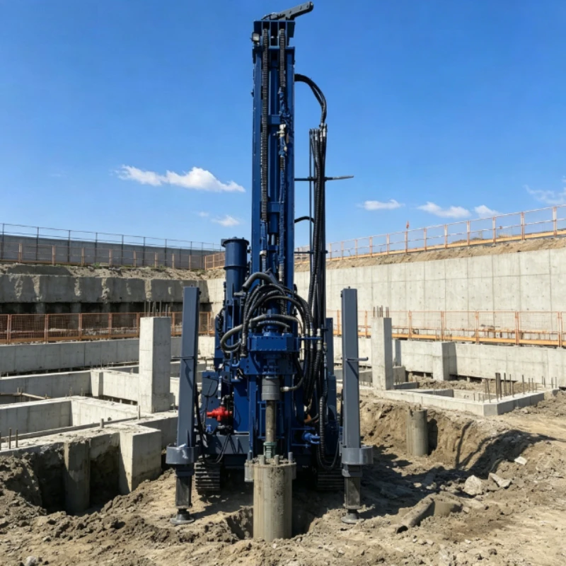 RC Reverse Circulation Drill Rigs 500 Meters Depth Drilling Rig Equipment Well Engine Gearbox Drilling Rig for Coal Exploration