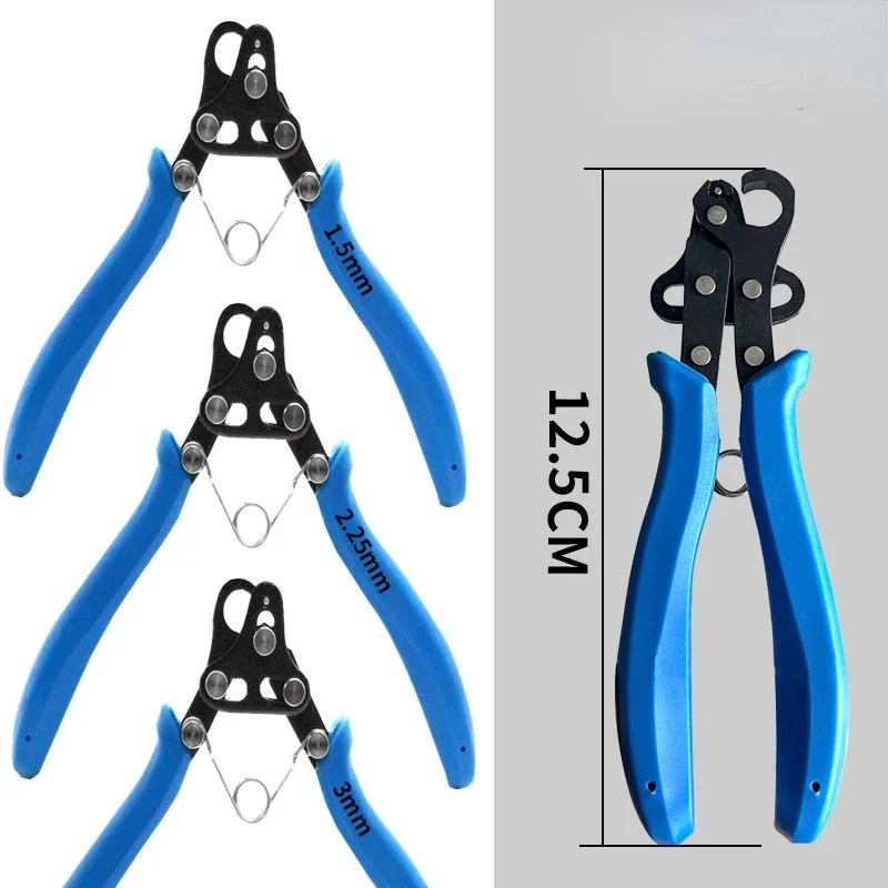 1.5/2.25/3mm Wire Rolling Wire Winding Bending Pliers for Jump Ring Handmade Tool Pliers for Jewelry Making Wrapping Pliers