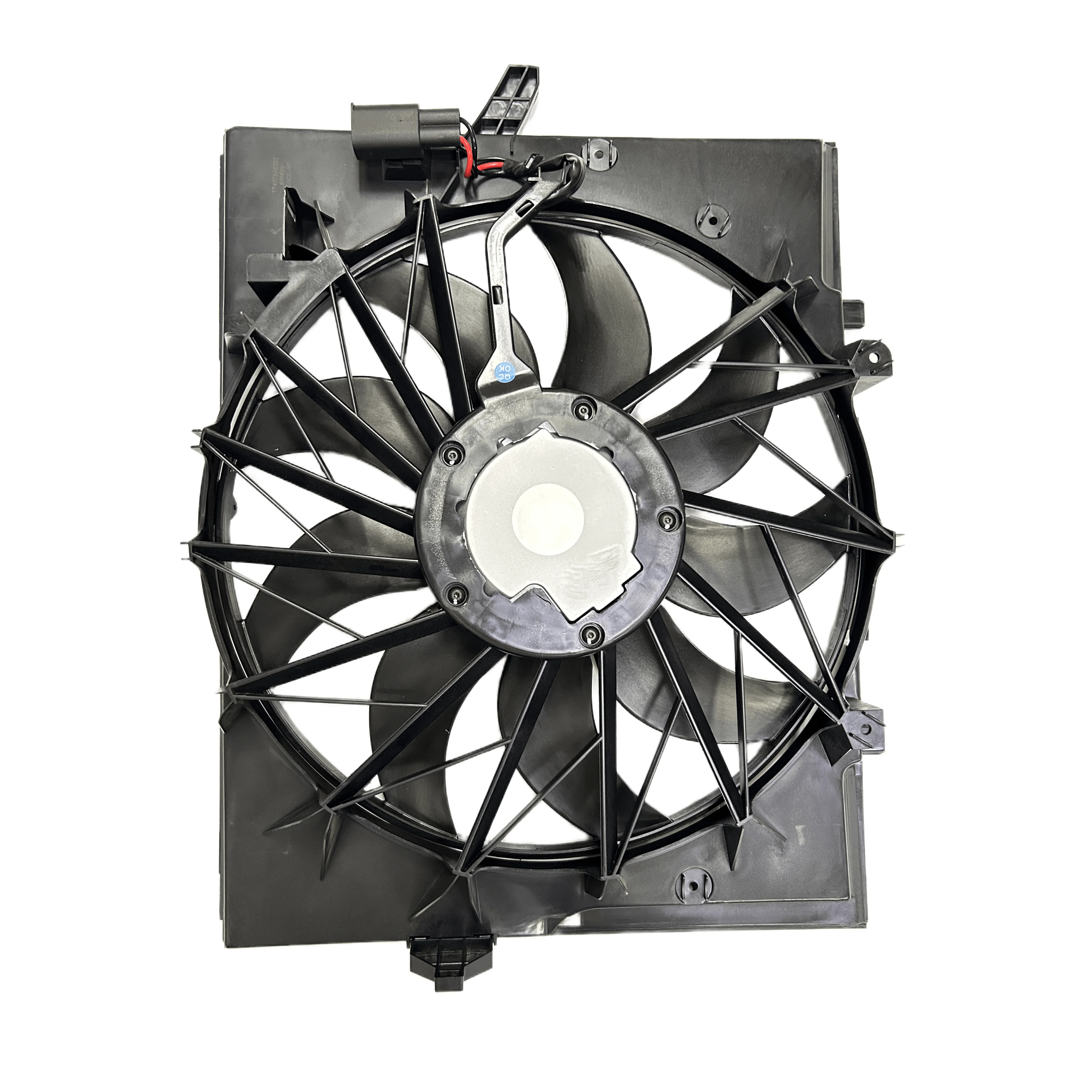 

Оригинальный вентилятор охлаждения двигателя в сборе 600 Вт OEM 17427543282 для BM W E60 E61 E63 520 530, автозапчасти, электрический вентилятор