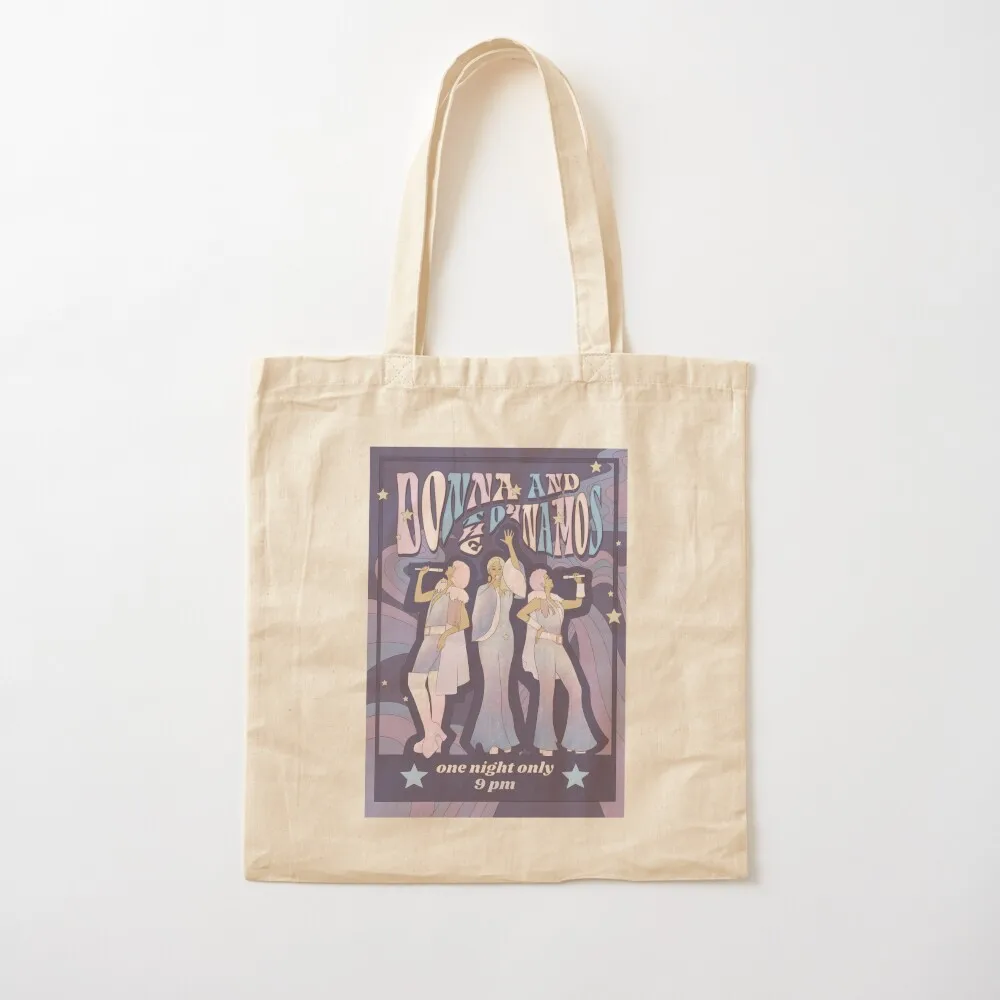 

Donna and the Dynamos Concert Poster Tote Bag tote men's canvas bags Women bags Canvas