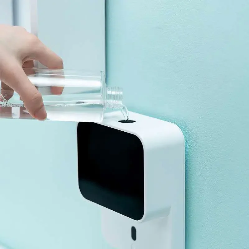 2021 New 280ml Touchless Hand Sanitizer Gel Liquid LED Sensor Wall Mounted Automatic Soap Dispenser