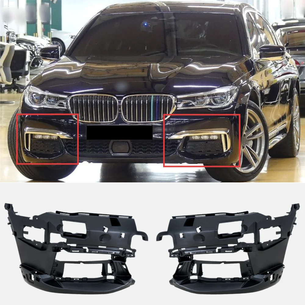 

FRONT BUMPER SUPPORT Outer Cover Insert 51118061129 51118061130 For BMW 7 series 740e xDrive 2016-2019
