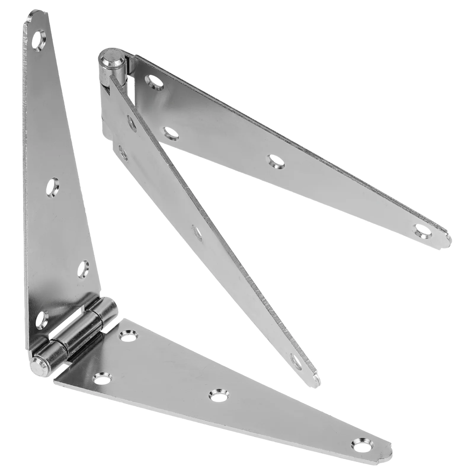 

2 Pcs Suite Door Hinge Barrier Fence Strong Strap Barn Hinges 2070X720X170CM Abs Galvanized Iron Gate Kit for Wooden