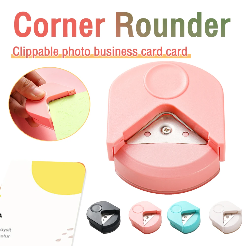 4mm Mini Round Corner Punch Portable Paper Trimmer Cutter Hole Puncher DIY Craft Scrapbooking Tools for Cards Photos Cutting