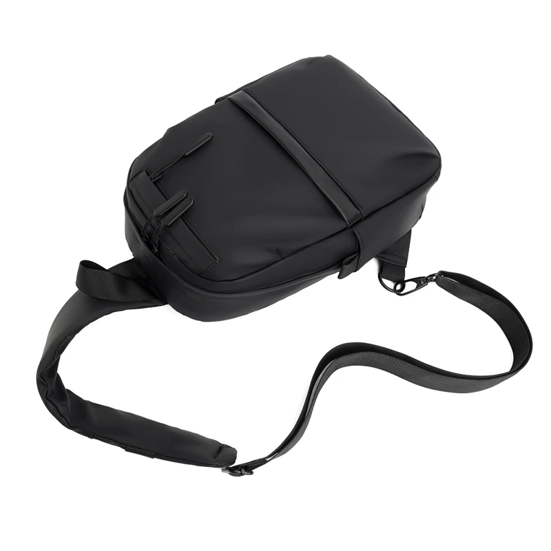 2025New الرجال حقيبة صدر عادية مقاوم للماء حقيبة كتف حبال مكافحة سرقة السفر حقيبة كروسبودي للرياضة في الهواء الطلق