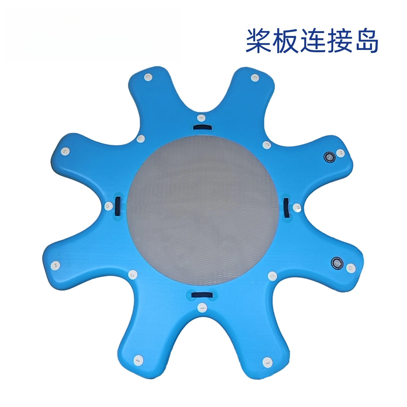 Paddle board connection island water inflatable EVA floating table anti-skid floating paddle board leisure platform floating pla