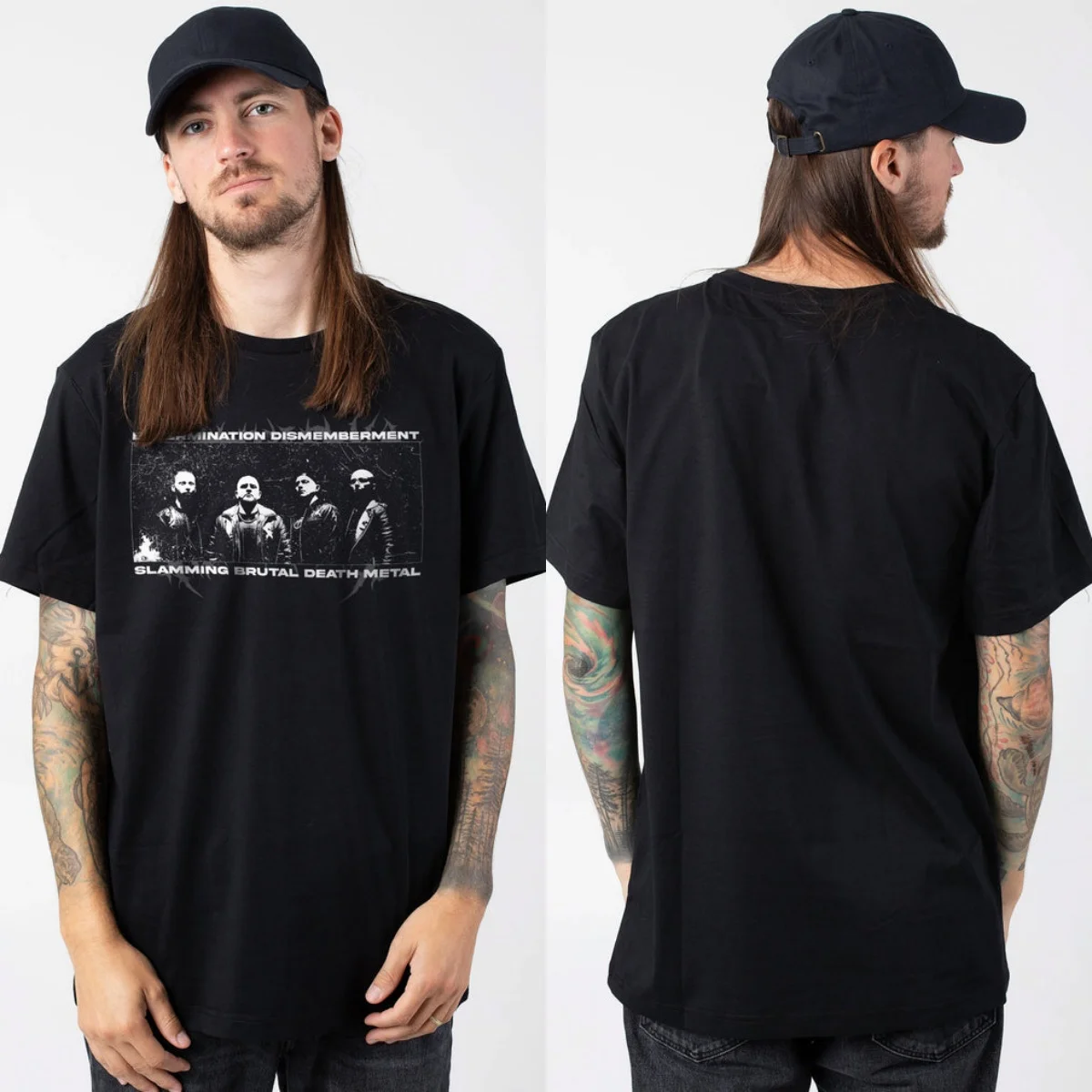 Hip Extermination Dismemberment Grafik-Baumwoll-T-Shirt, Unisex, Sommer, kurzärmelig, modisches Marken-T-Shirt, luxuriöses, lässiges Vintage-T-Shirt – Detail 5
