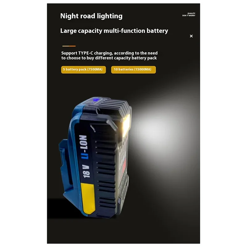 ABLL-Violent Turbo Fan Ручной мощный уличный фен Автомобильный сверхбольшой уличный фен 5 аккумуляторных блоков