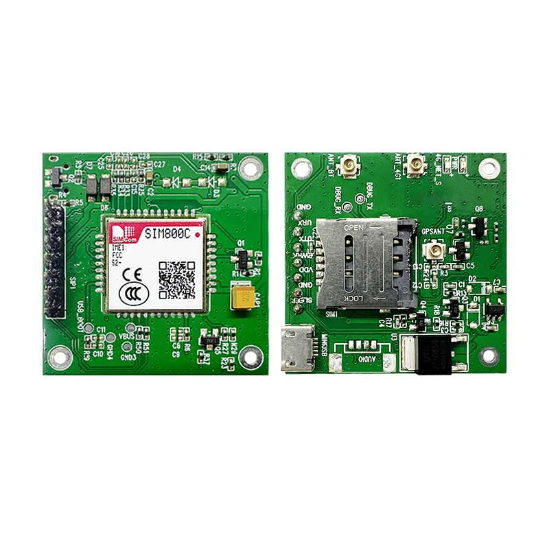 Sim800c board breakout board core board gsm gprs modul