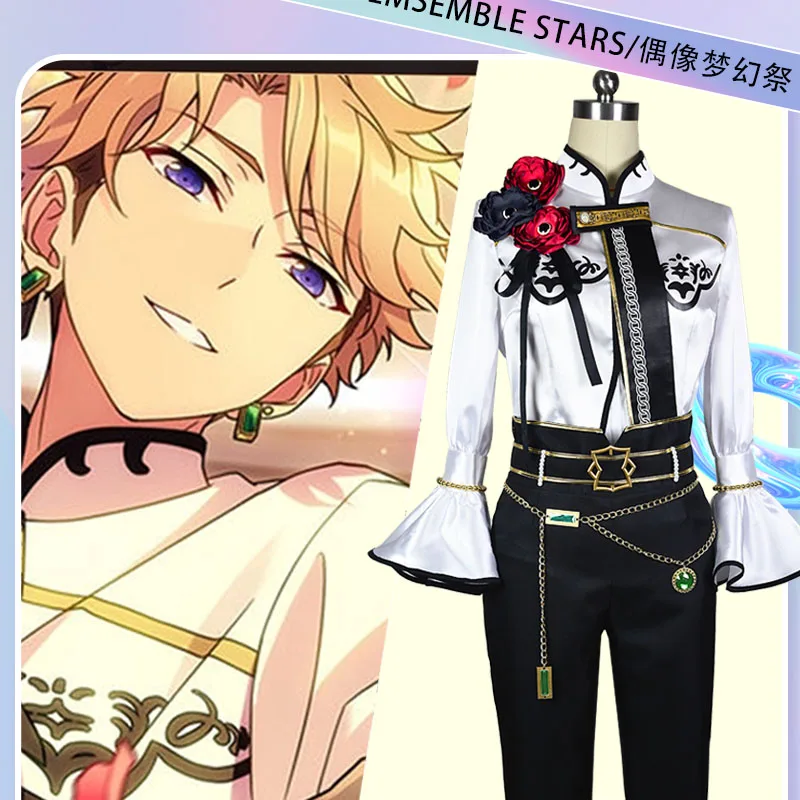 Ensemble Stars 2 Mystic Fragrance Knights Sena Izumi Narukami Arashi Uniforms Cosplay Costume Outfits Halloween Carnival Suit