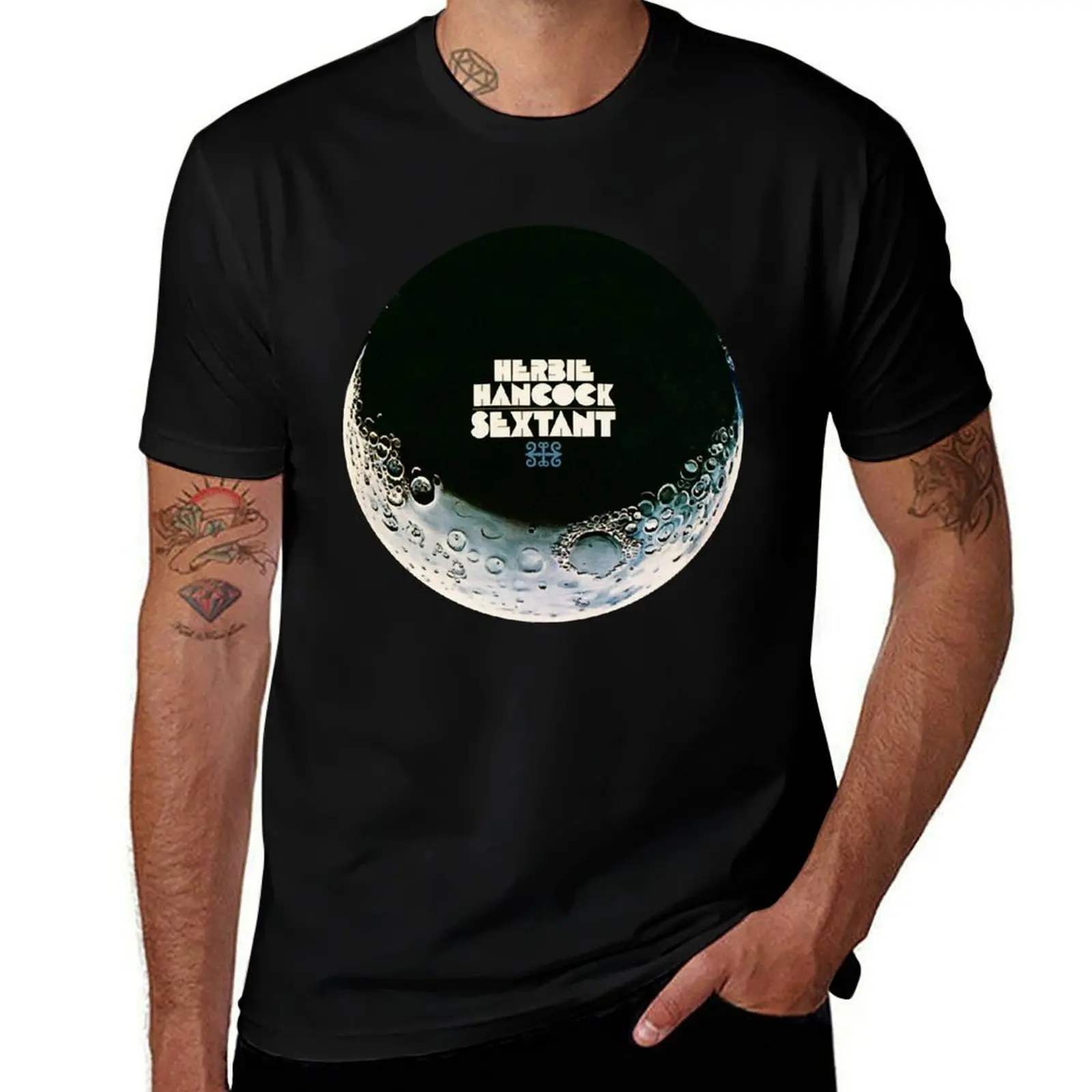 Herbie Hancock Sextant moon Essential T-Shirt Basic Plain Tee for Spring and Summer