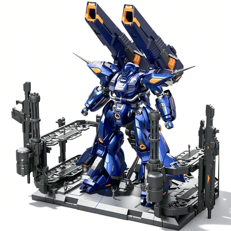 

Chinese Original 1/100 Alloy Assembly Model, Dark Tide Series Jingbao Fanmo Modified Version, Classic Red Comet Style Mecha, Highly Articulated Collectible Figure, Adult Toy [Xinghe Creation in Stock]