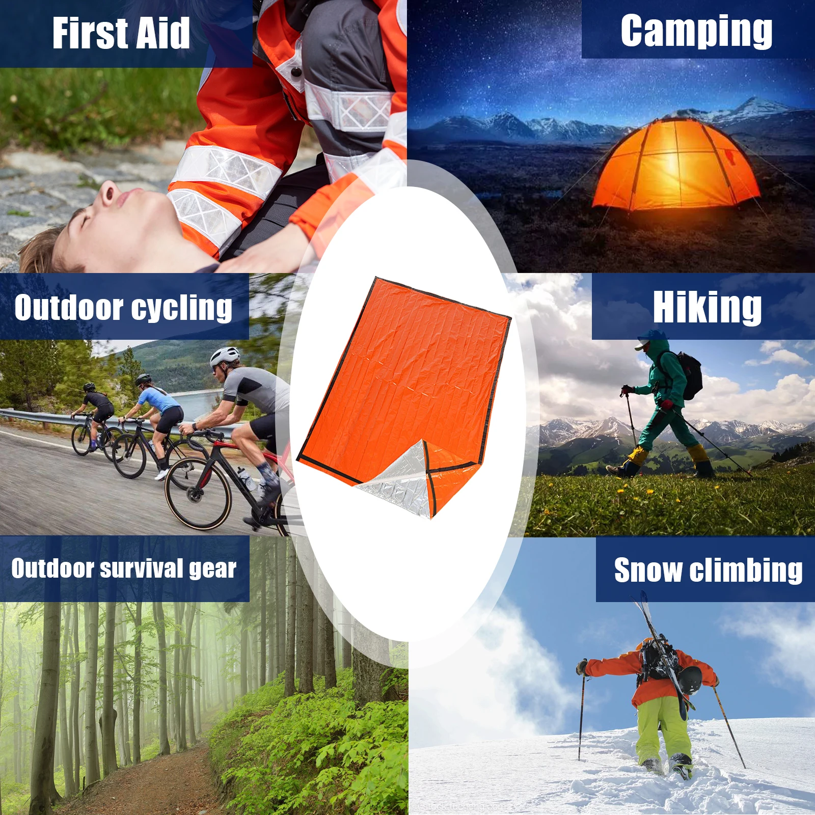 Emergency Thermal Sleeping Bag 5
