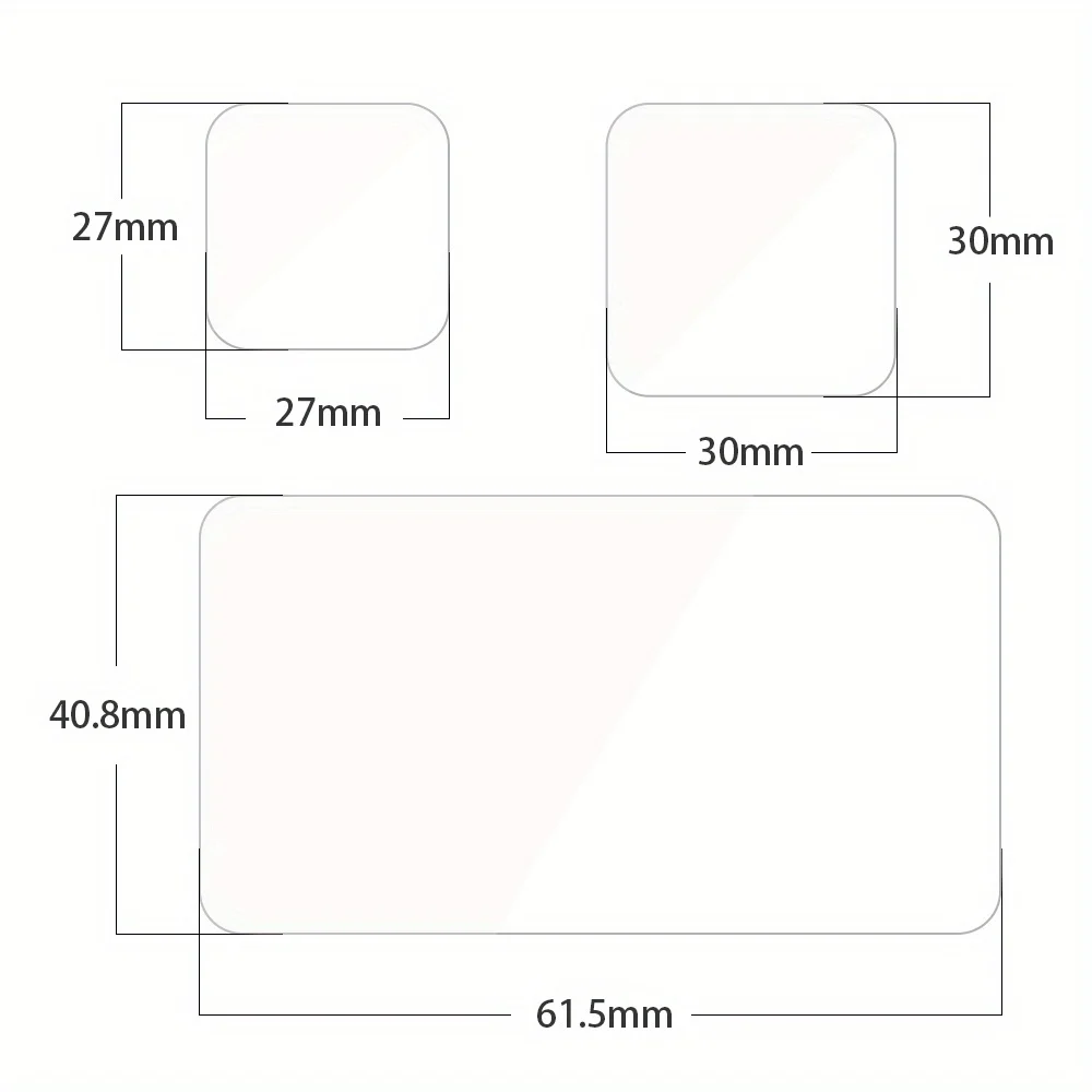 6X Camera Tempered Glass Film Screen Protector Films For GoPro Hero 12 11 10 9 Black Action Camera