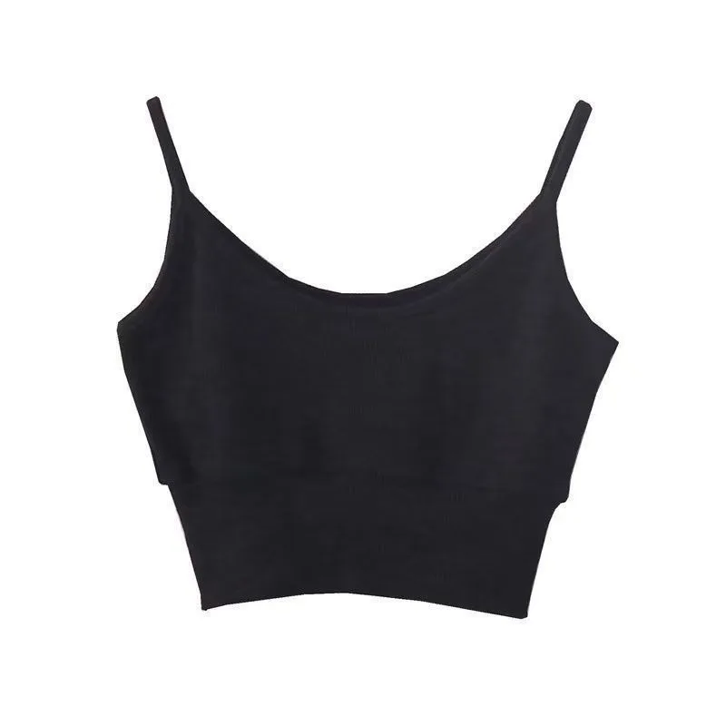 Oversized Crop Sweatshirt and Spaghetti Strap Top Women's Streetwear 2 Piece Set 4 Color Options Sweatshirts Kpop Casual Clothes