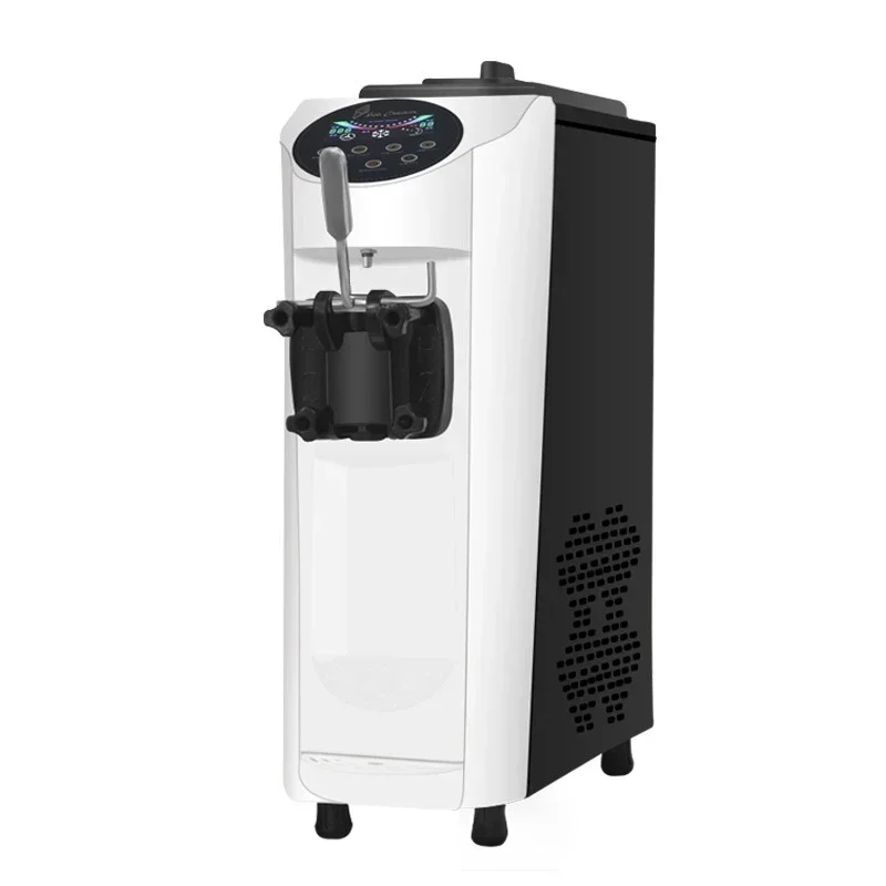 Brand-new 16L/H Soft Ice Cream Machine Single Head Make Ice Cream Intelligent Sweetener Ice Cream Maker For Milk Tea Coffee Shop