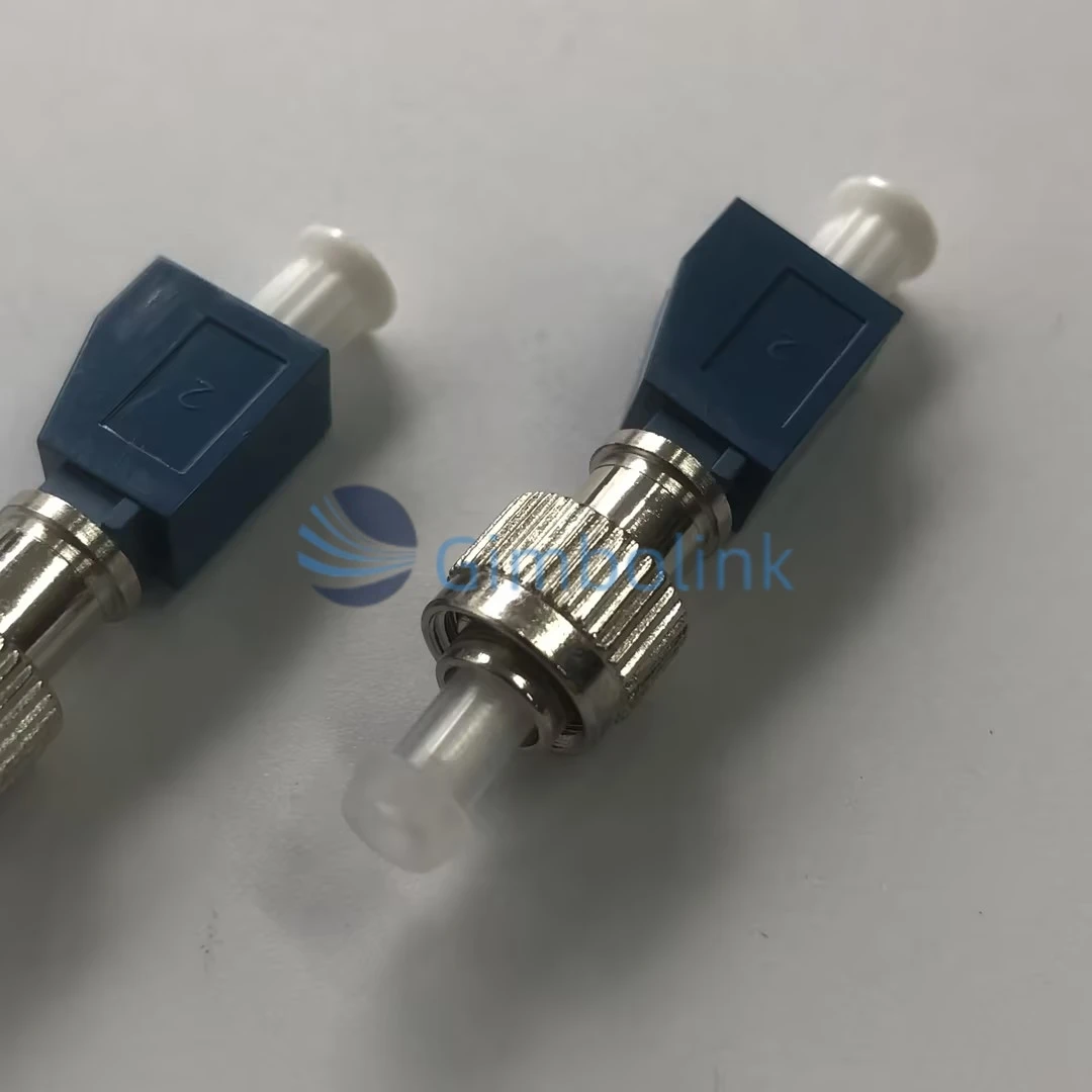 FC UPC ذكر معدني إلى LC UPC أنثى البلاستيك الهجين محول الألياف البصرية محول مقرنة الطاقة متر مصدر الضوء محول VFL