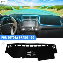 Car Dashboard Sun Shade Cover For Toyota Land Cruiser Prado 150 J150 2010-2020 LHD Mat Avoid Light Pads Anti-UV Non-Slip Carpets