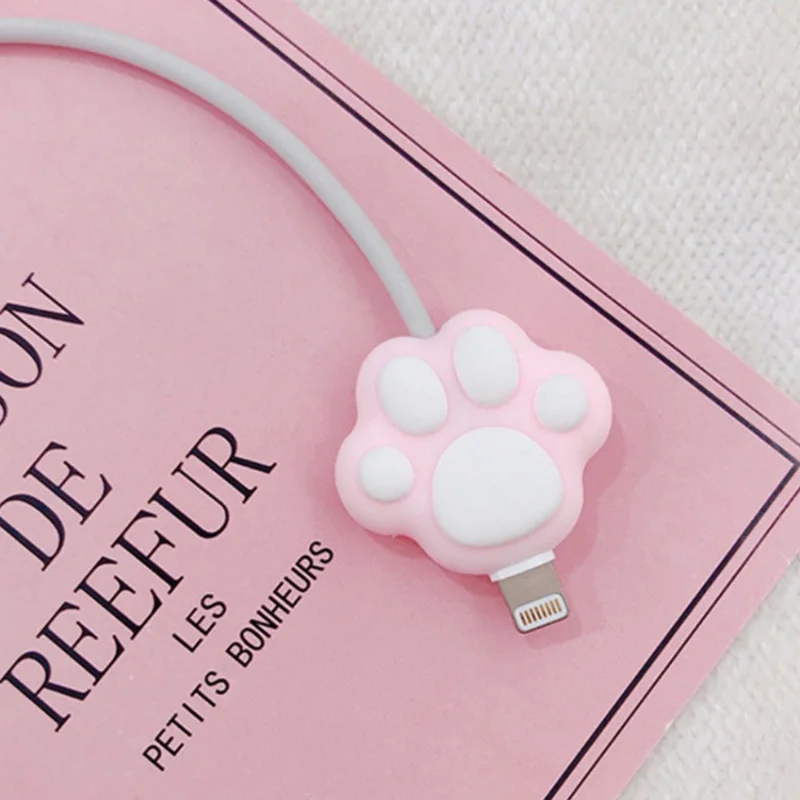 Cute Usb Cable Protector Charger Wire Protector Silicone Cable Saver for Charging