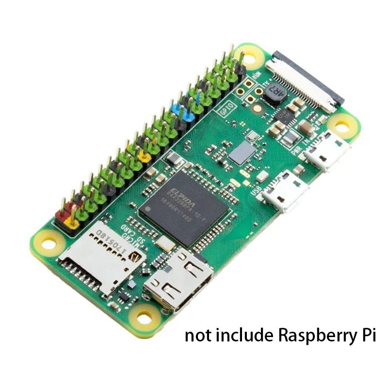 5 / 10 шт., 40-контактный адаптер для материнской платы Raspberry Pi Zero 2 Вт/Вт