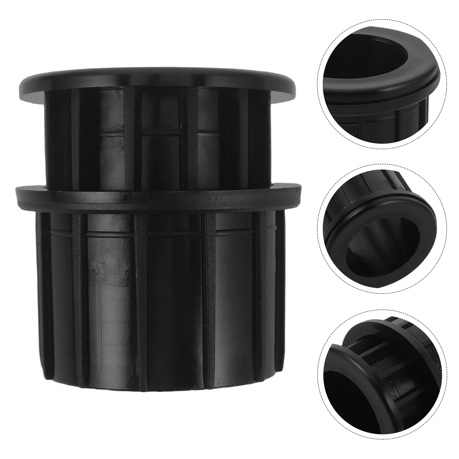 

4Pcs Umbrella Base Stand Hole Ring Plug Cover Patio Umbrella Base Cover 1.5 1.9 Id Pool Parasol Pole Sleeve Garden Lawn Patio