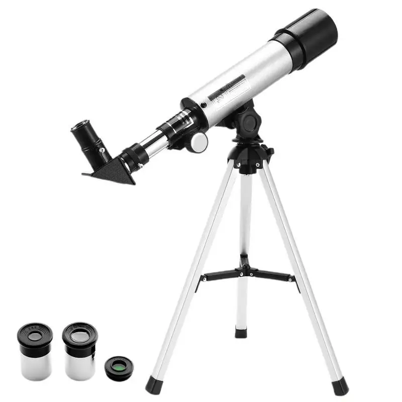 

Kids Telescope 90X Desktop Astronomy Telescope For With Folding Tripod Adjustable Stargazing Beginners Finderscope For Rooftops