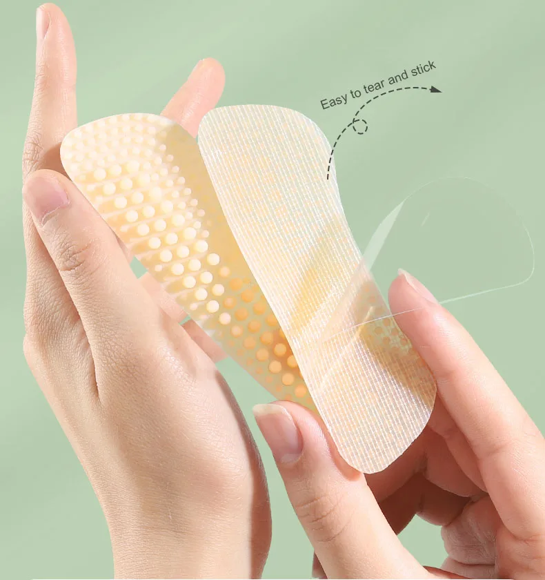 Fersenkissen, Fersenschutz für Schuhe, rutschfeste Fersenkissen, rutschfeste Ferseneinlagen, Silikon-Fersenschutz, Fußpflege für Damen und Herren. – Detail 14