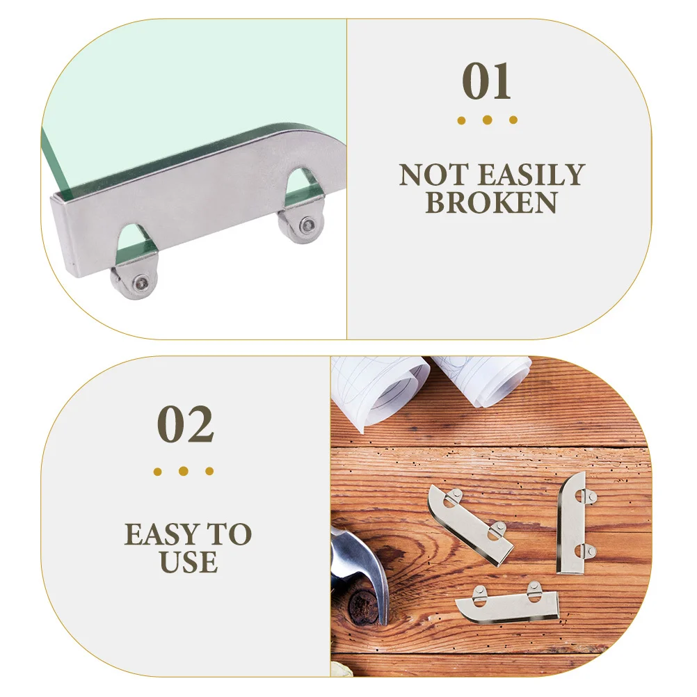 

8pcs Sliding Rollers For Glass Display Cabinet Heavy Duty Iron Steel Smooth Glide Hardware Sliding Door Rollers Cabinet Hardware